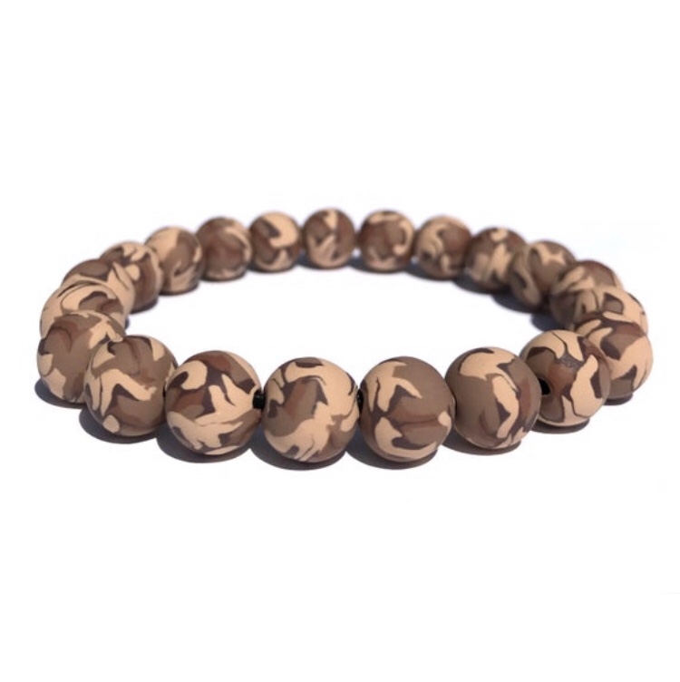 Desert camo bead  bracelets