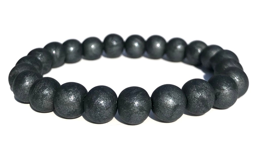 Gunmetal  bead bracelet