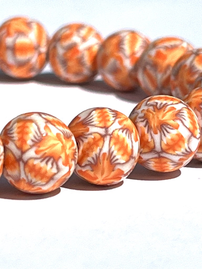 Polymer Clay bead bracelet